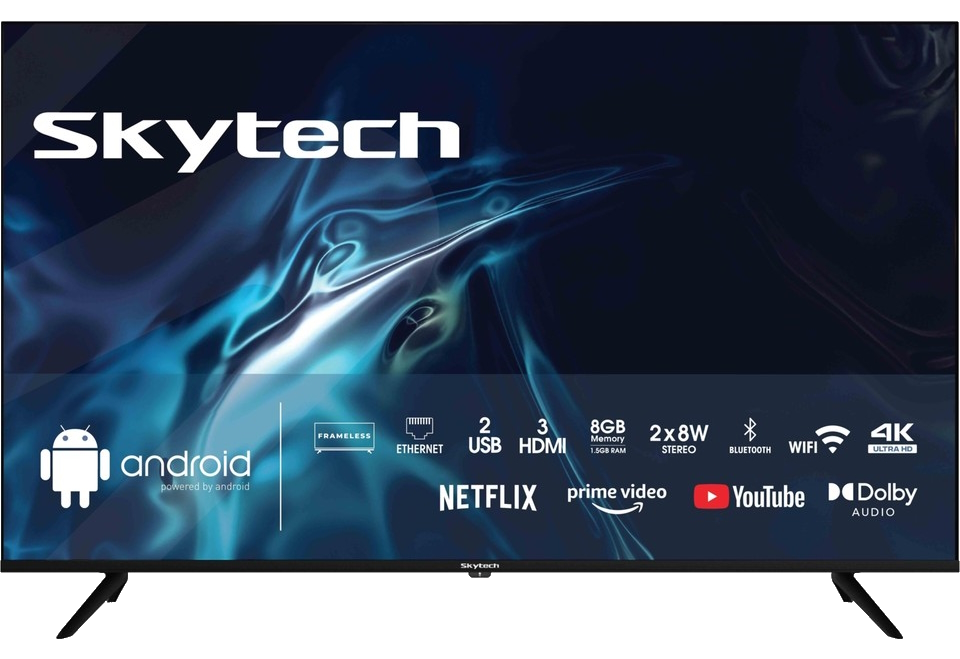 Skytech 55ST4105 55'' 139 Ekran 4K Ultra HD Whale OS Android LED TV
