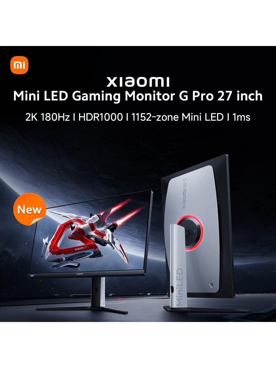 Xiaomi Mini LED LCD Monitör G Pro 27i Eu 1 Ms Ful Hd 180 Hz 2560 x 1440 LCD Monitör