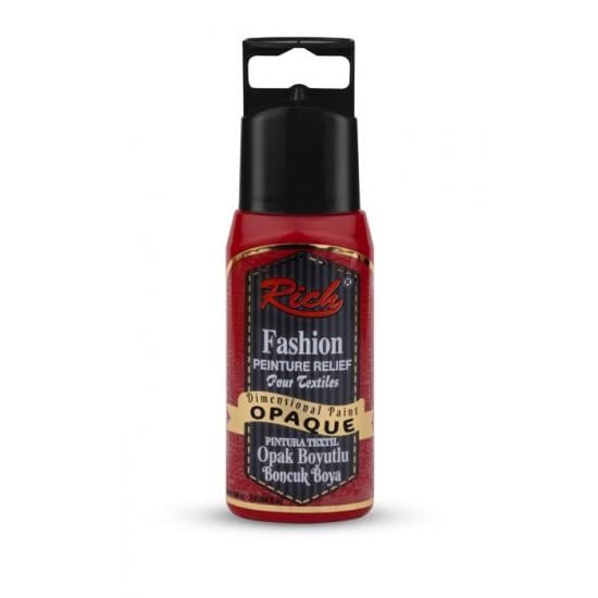 BOYUTLU BONCUK BOYA OPAK 60CC  KIRMIZI
