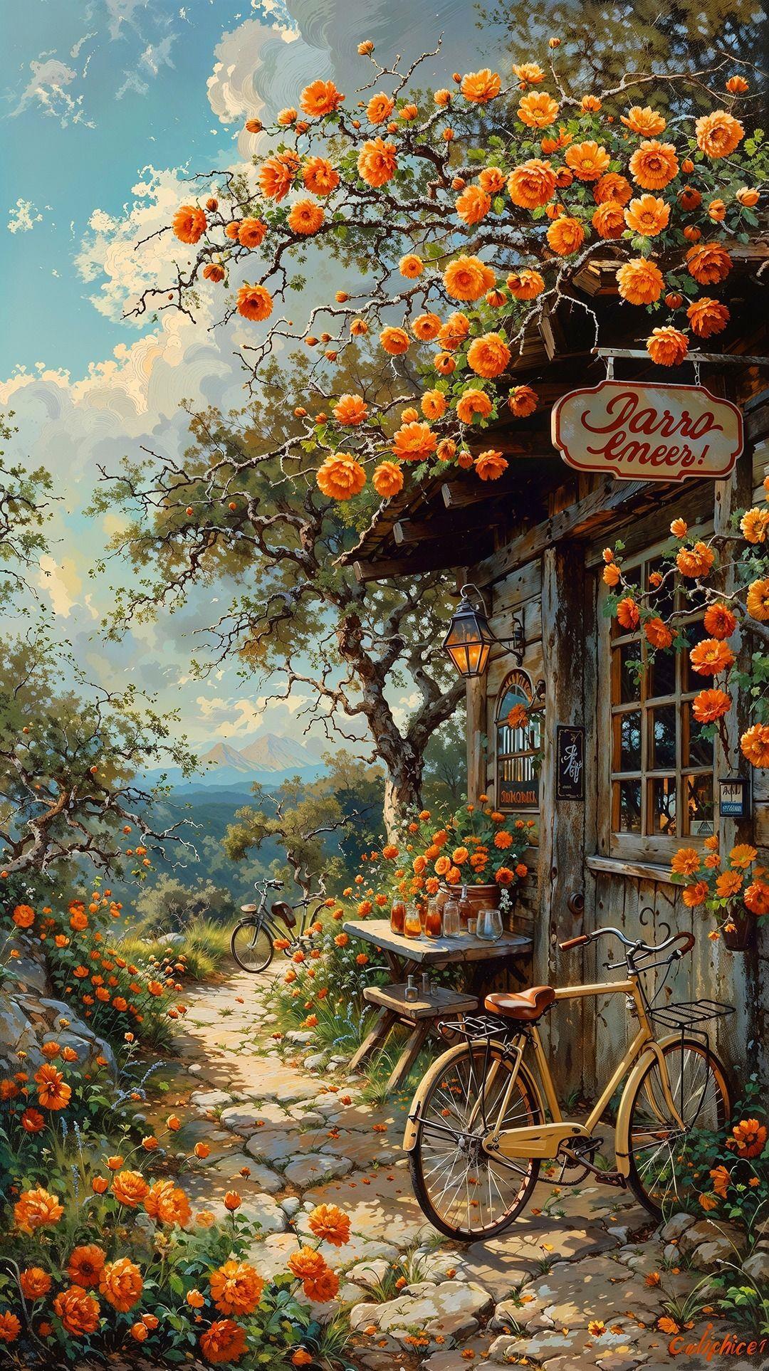 ÇİÇEKLİ CAFE