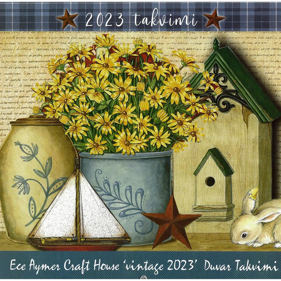 ECE AYMER 2023 DUVAR TAKVİMİ