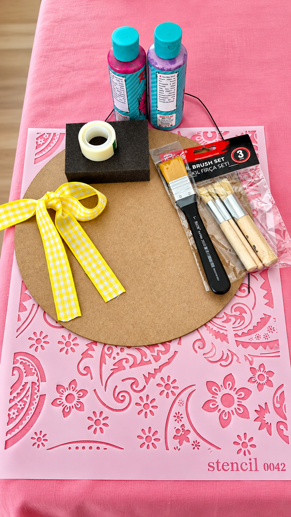 EKOSE WORKSHOP SET 1 | Ahşap Boyama Malzeme Seti