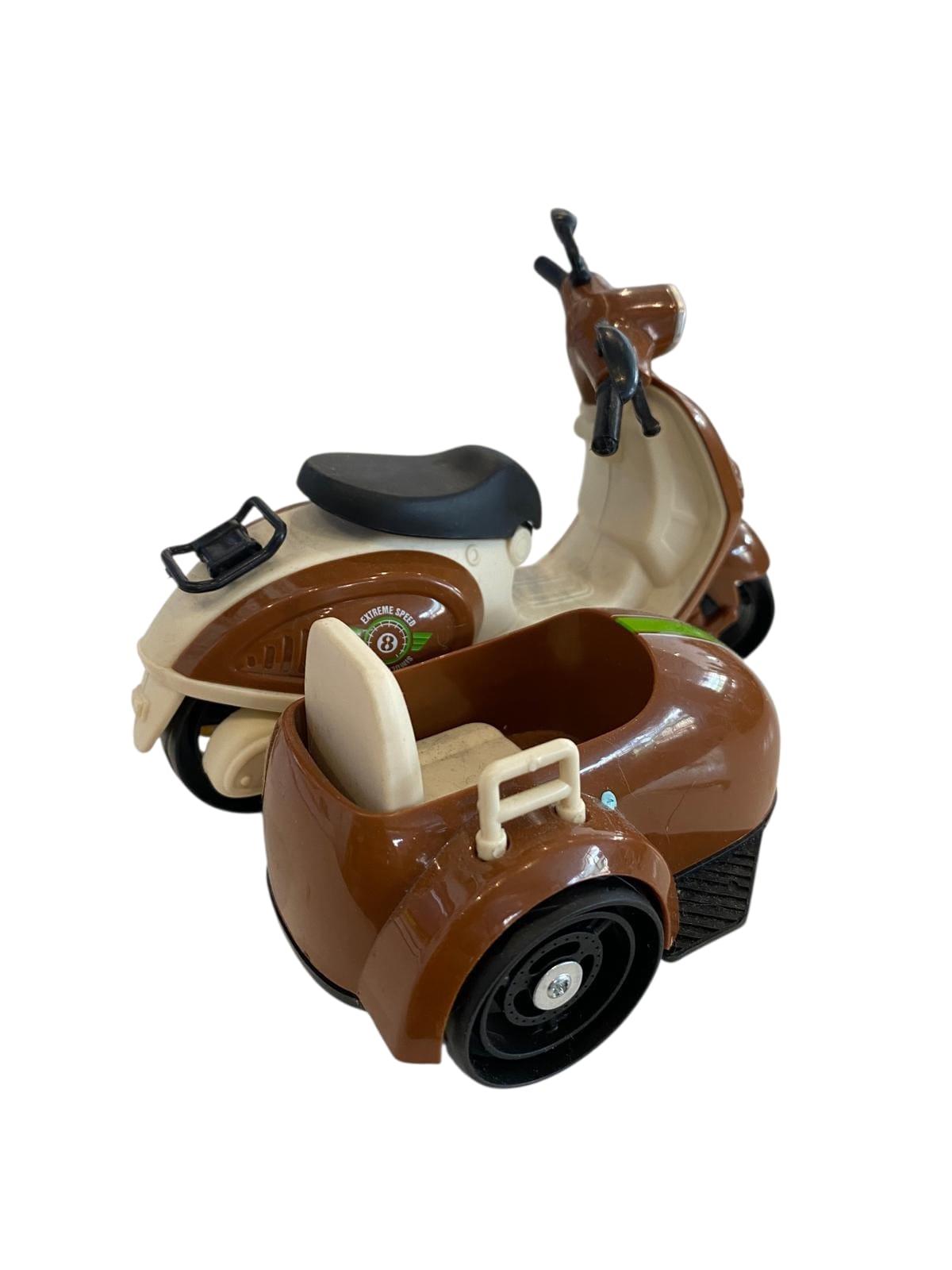 vintage minyatur motosiklet modeli