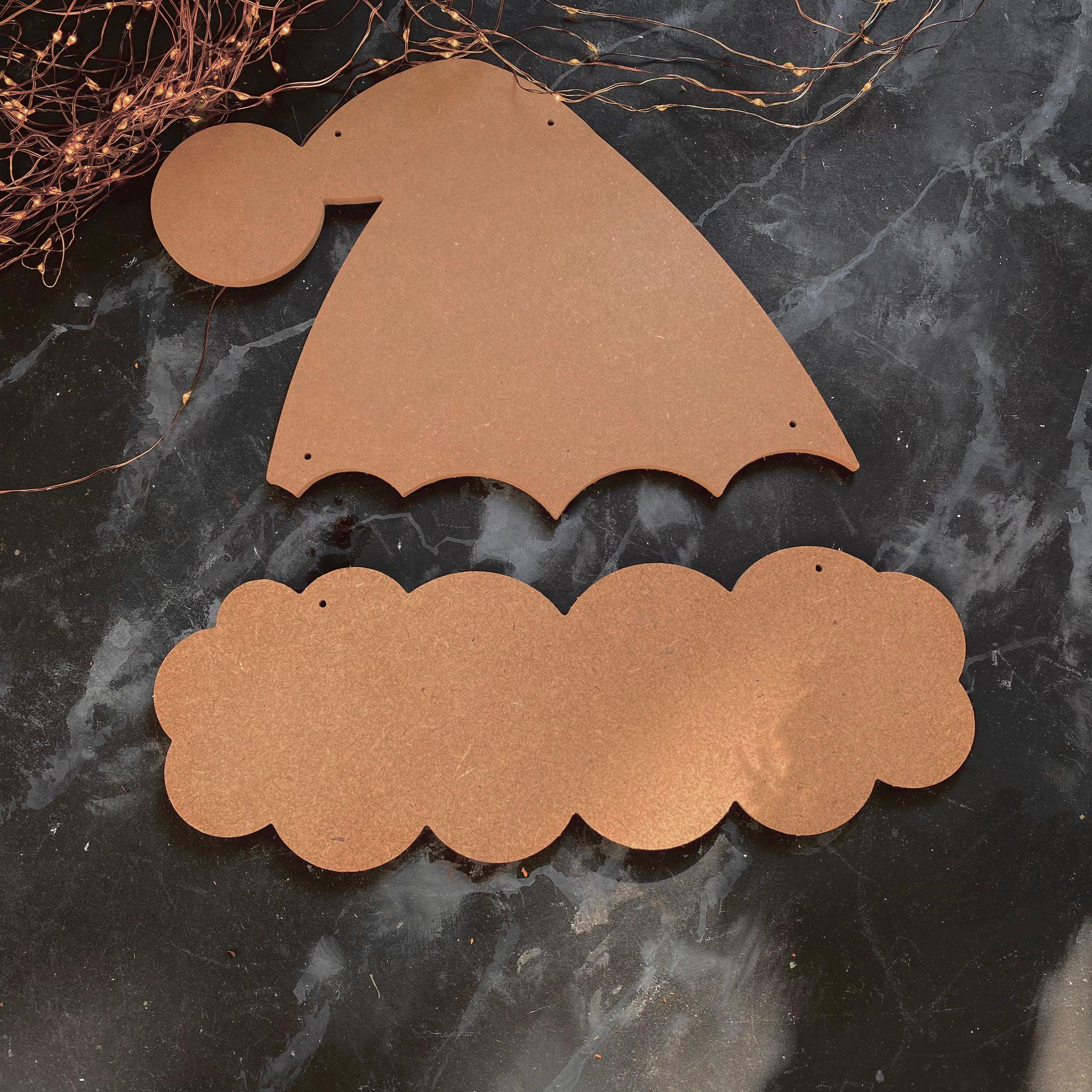 Kürklü Noel Baba Şapkası