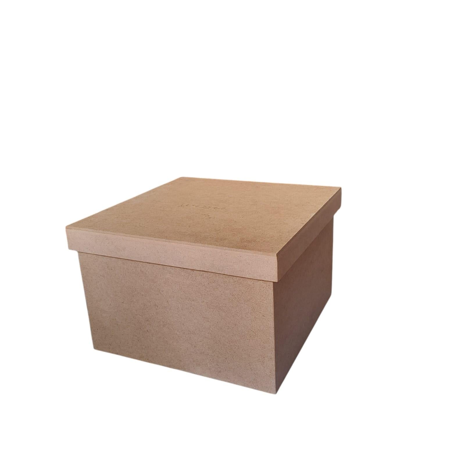 MDF KARE KAPAKLI KUTU NO.4