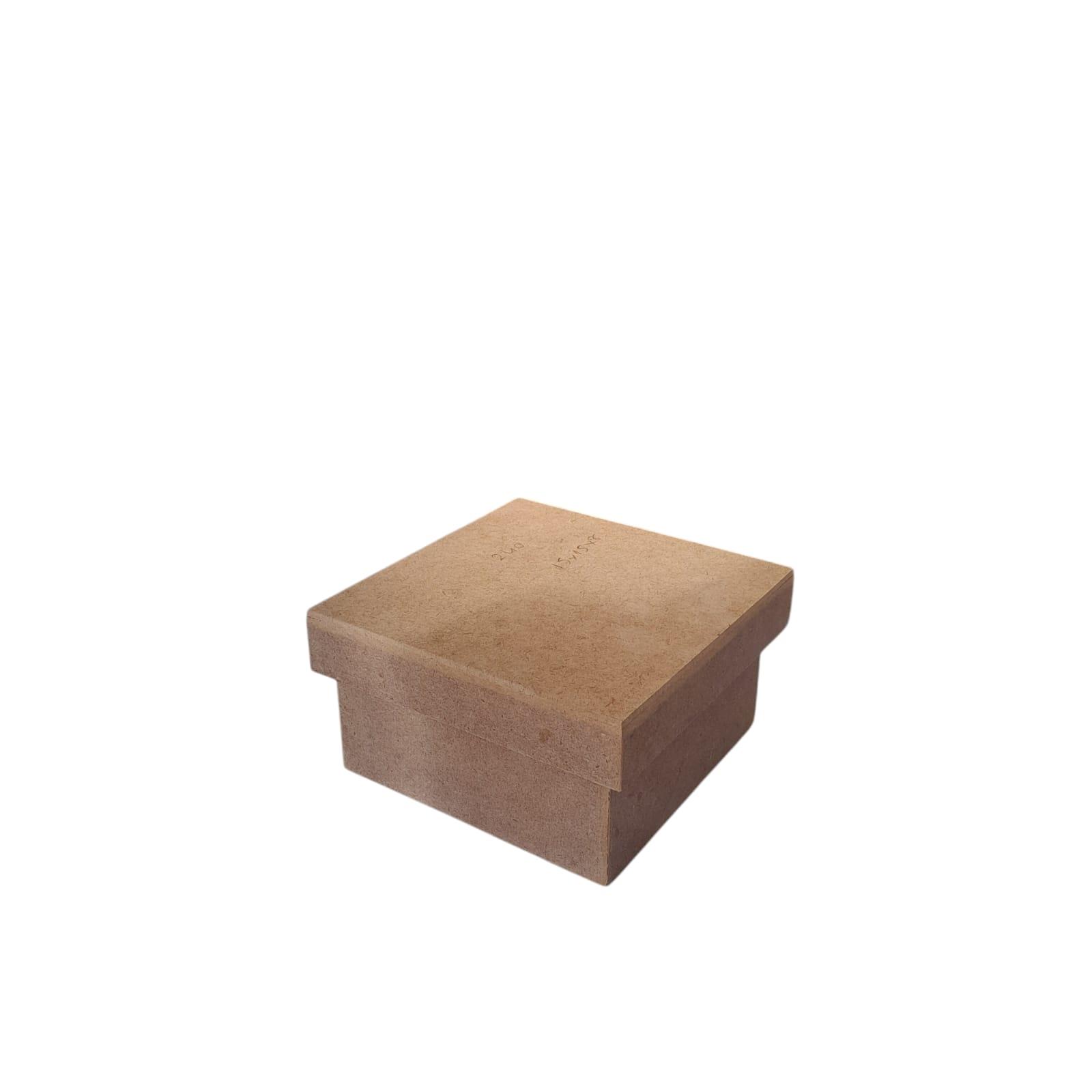 MDF KARE KAPAKLI KUTU NO.1