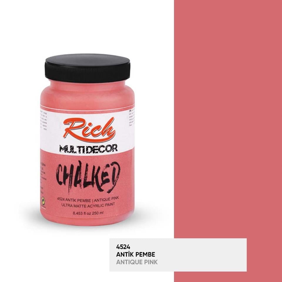 MULTİ DECOR CHALKED ANTİK PEMBE