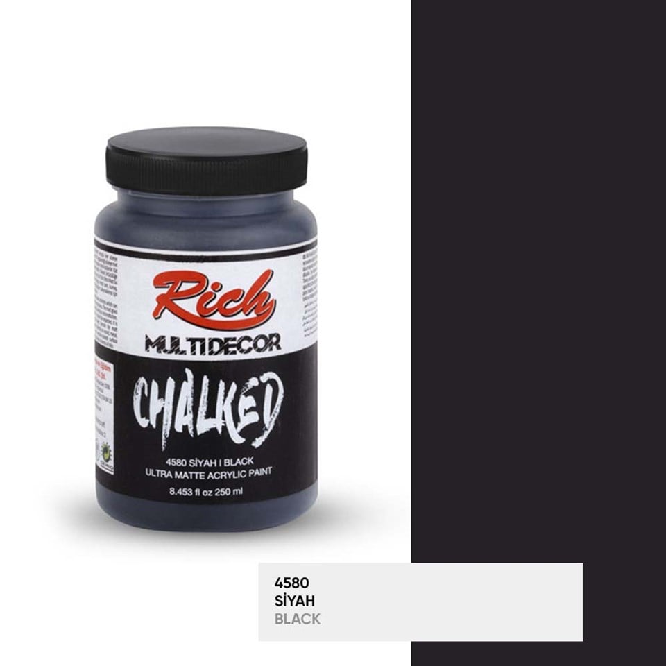 MULTİ DECOR CHALKED SİYAH 