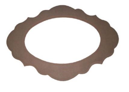 OVAL FİGÜRLÜ KÜÇÜK ÇERÇEVE