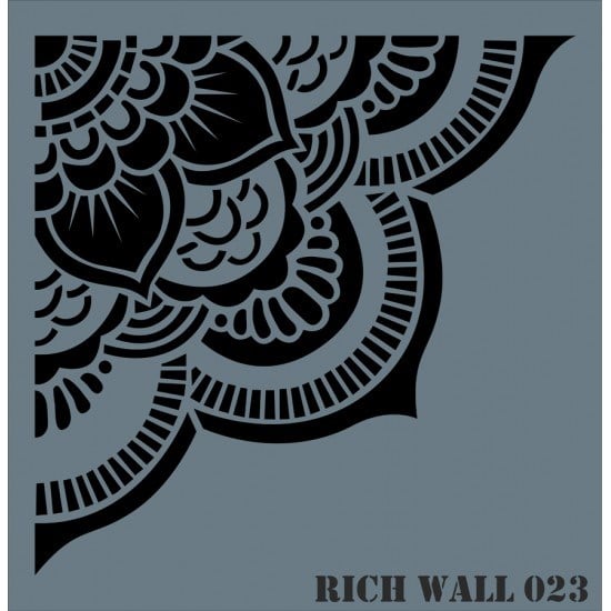 RİCH DUVAR STENCİLİ WALL DECOR 023