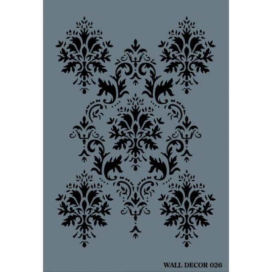 RİCH DUVAR STENCİLİ WALL DEKOR 026