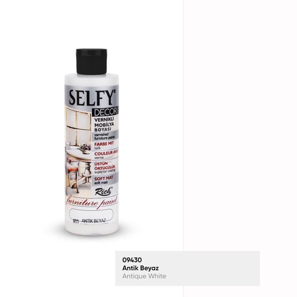 SELFY DECOR 802 ANTİK BEYAZ 