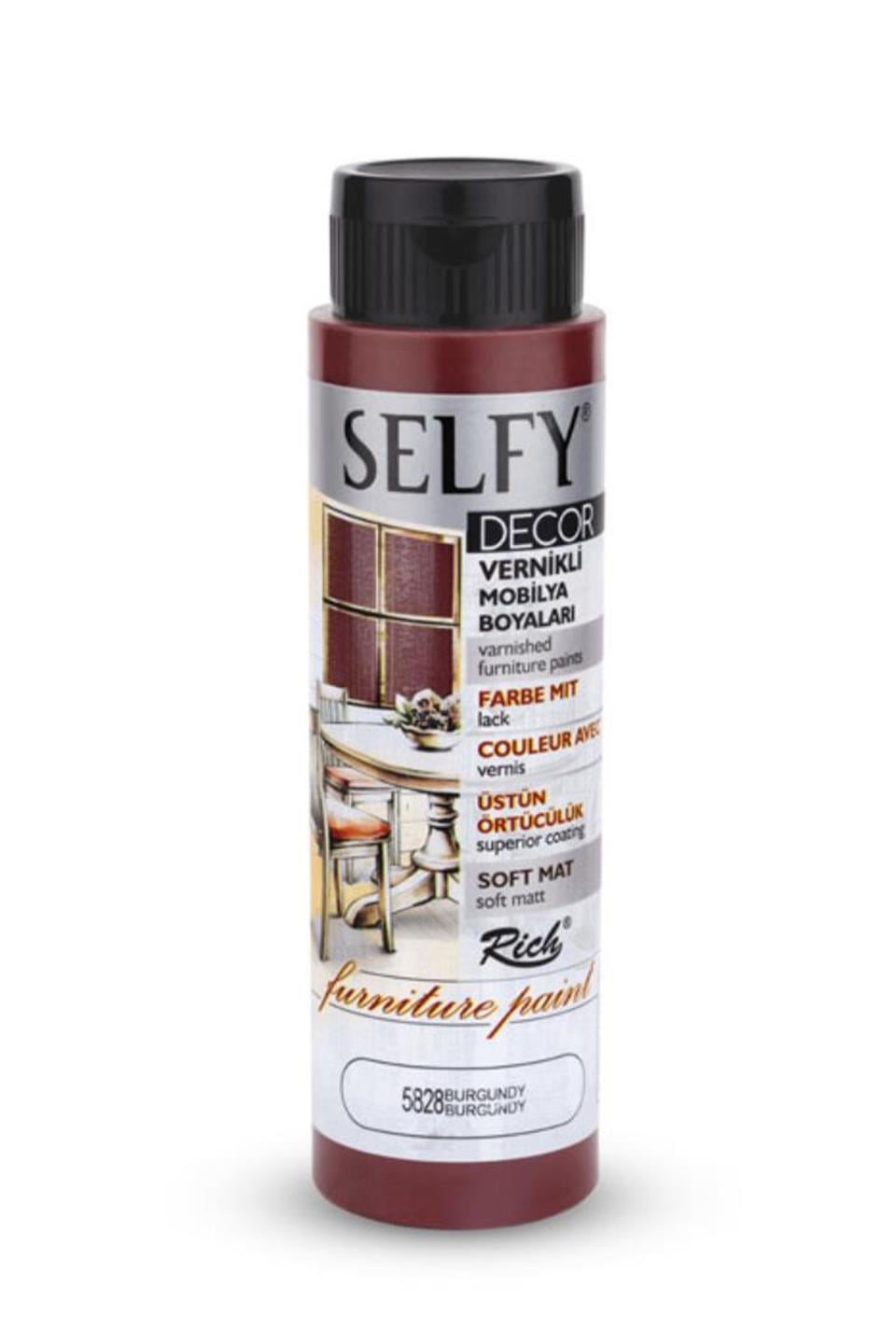 SELFY DECOR 828 BURGUNDY 