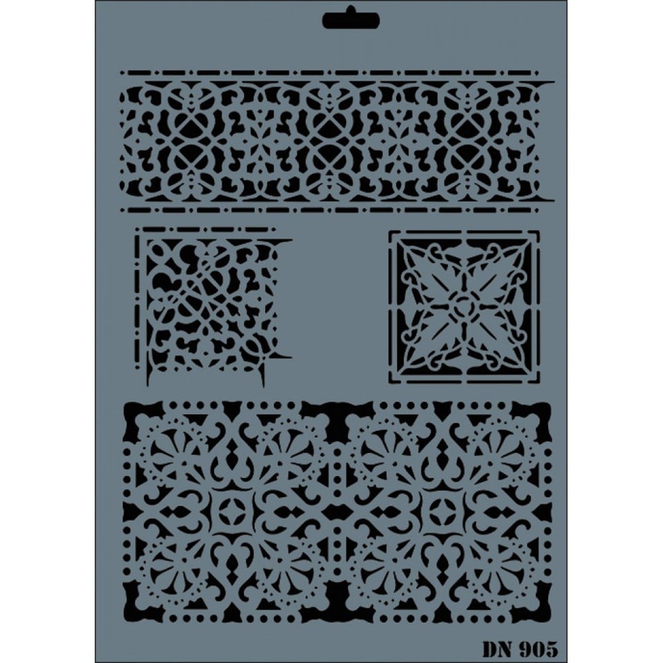 STENCİL DANTEL SERİ XL 905
