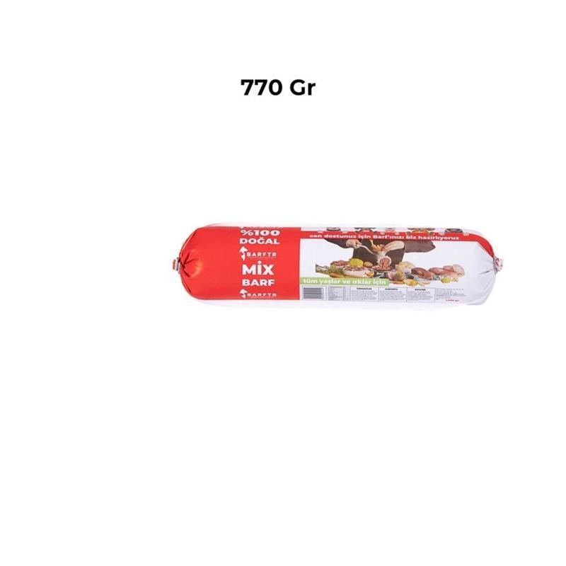Mix Barf 13 kg Salam Paket Köpek Maması 770 GR Tekli Ambalajlarda