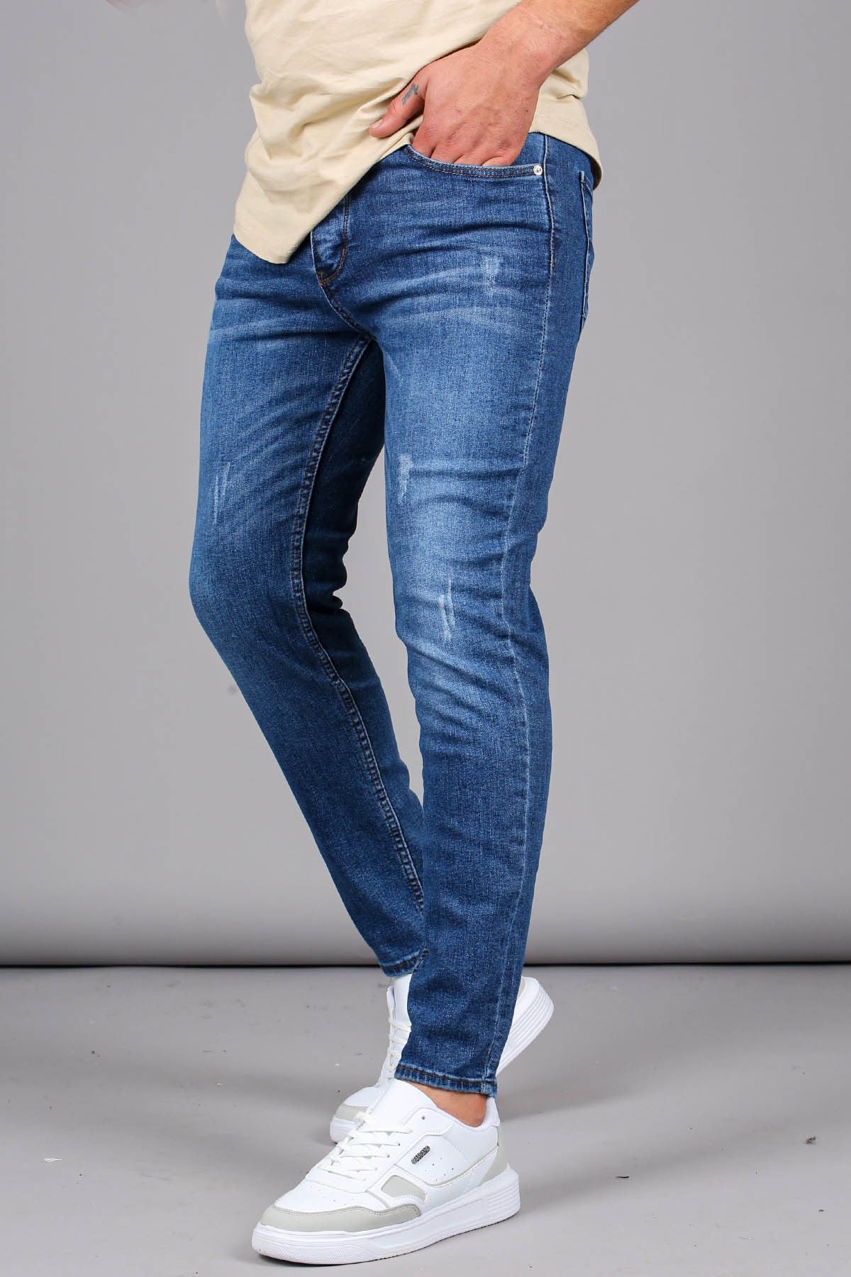 Light Blue Skinny Fit Jeans 6315