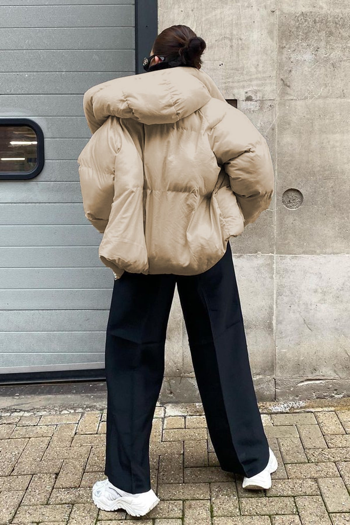 Mad Girls Beige Jacket MG1358