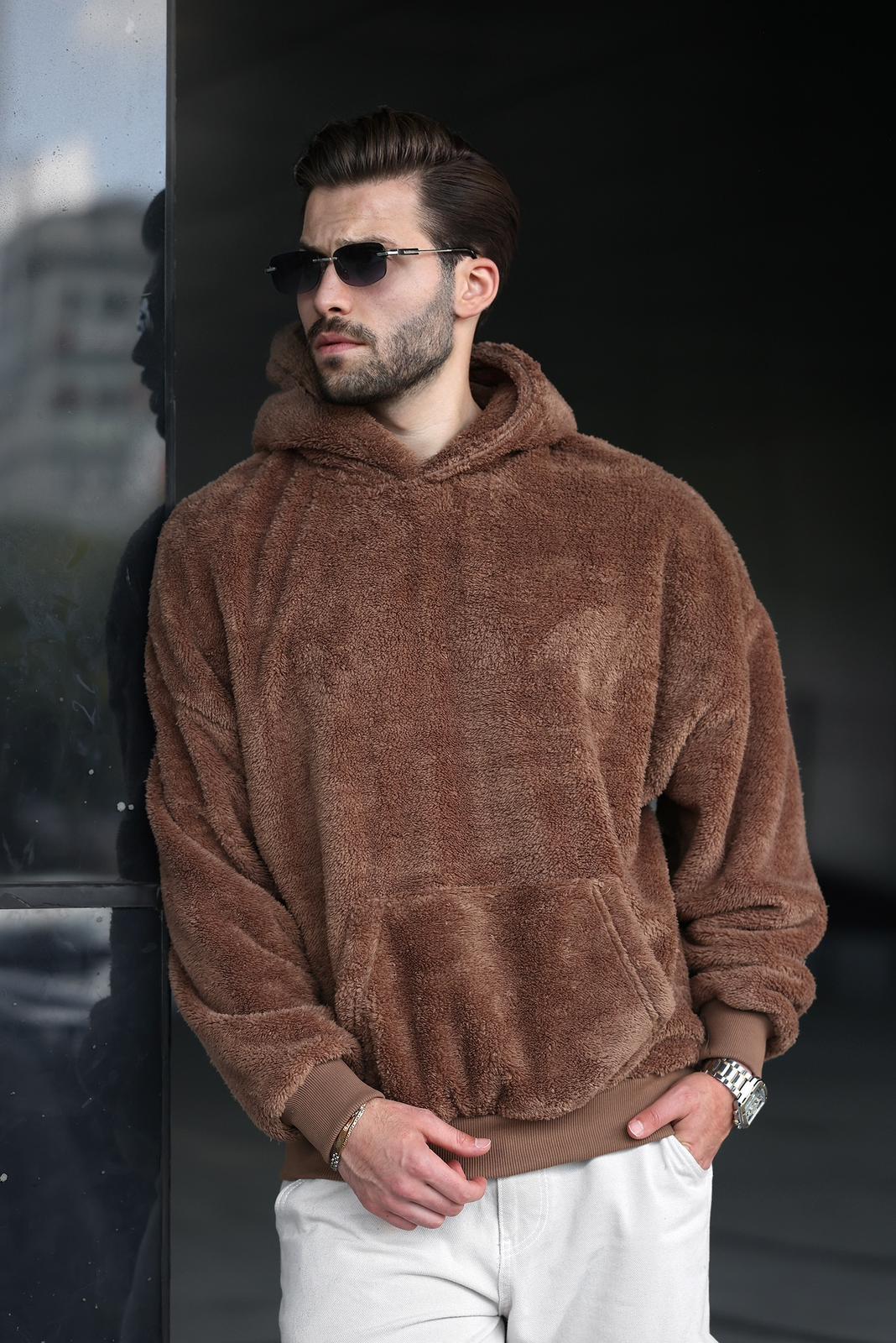 Erkek Kapüşonlu Sweatshirt 