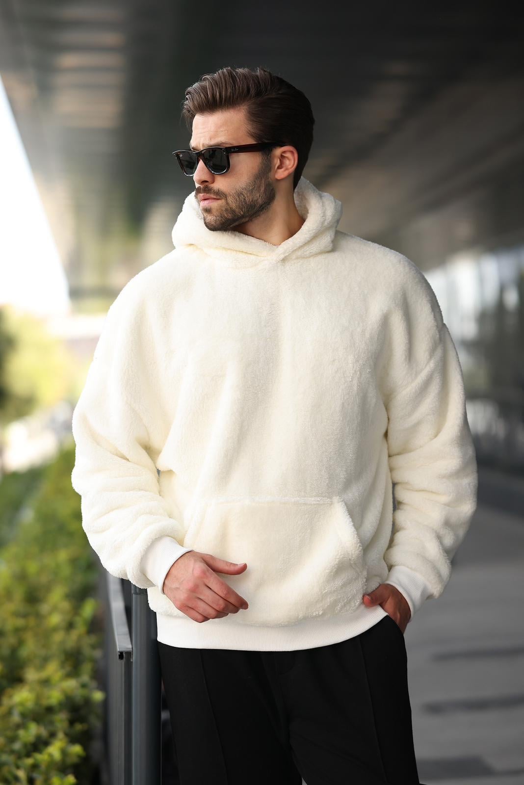 Erkek Kapüşonlu Sweatshirt 