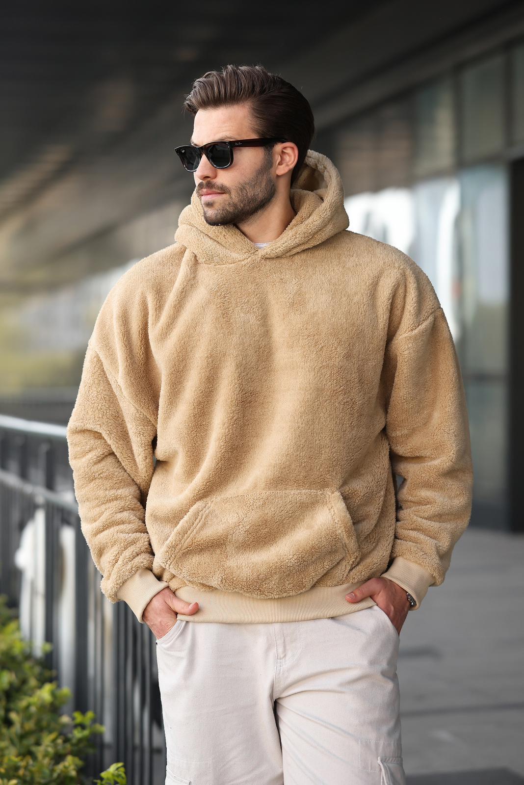 Erkek Kapüşonlu Sweatshirt 