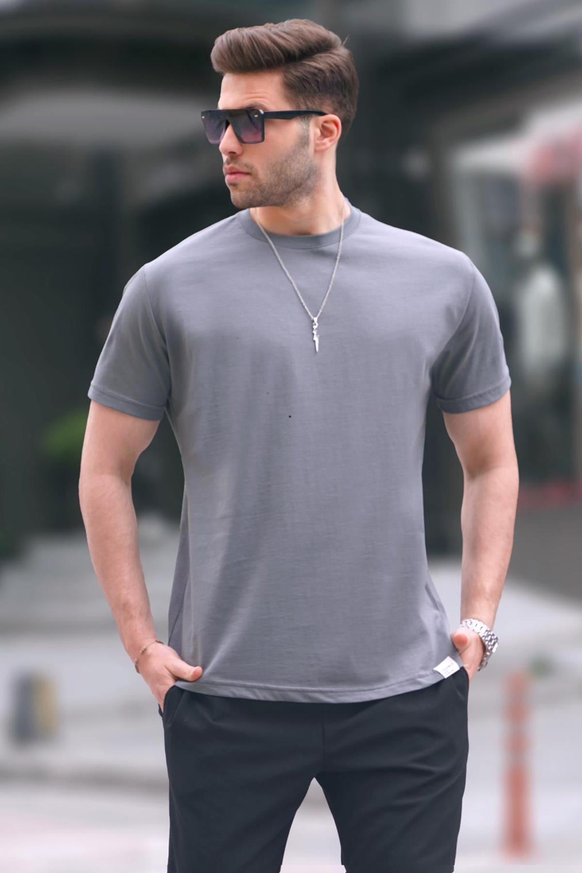 Füme Regular Fit Basic Erkek Tişört 6131