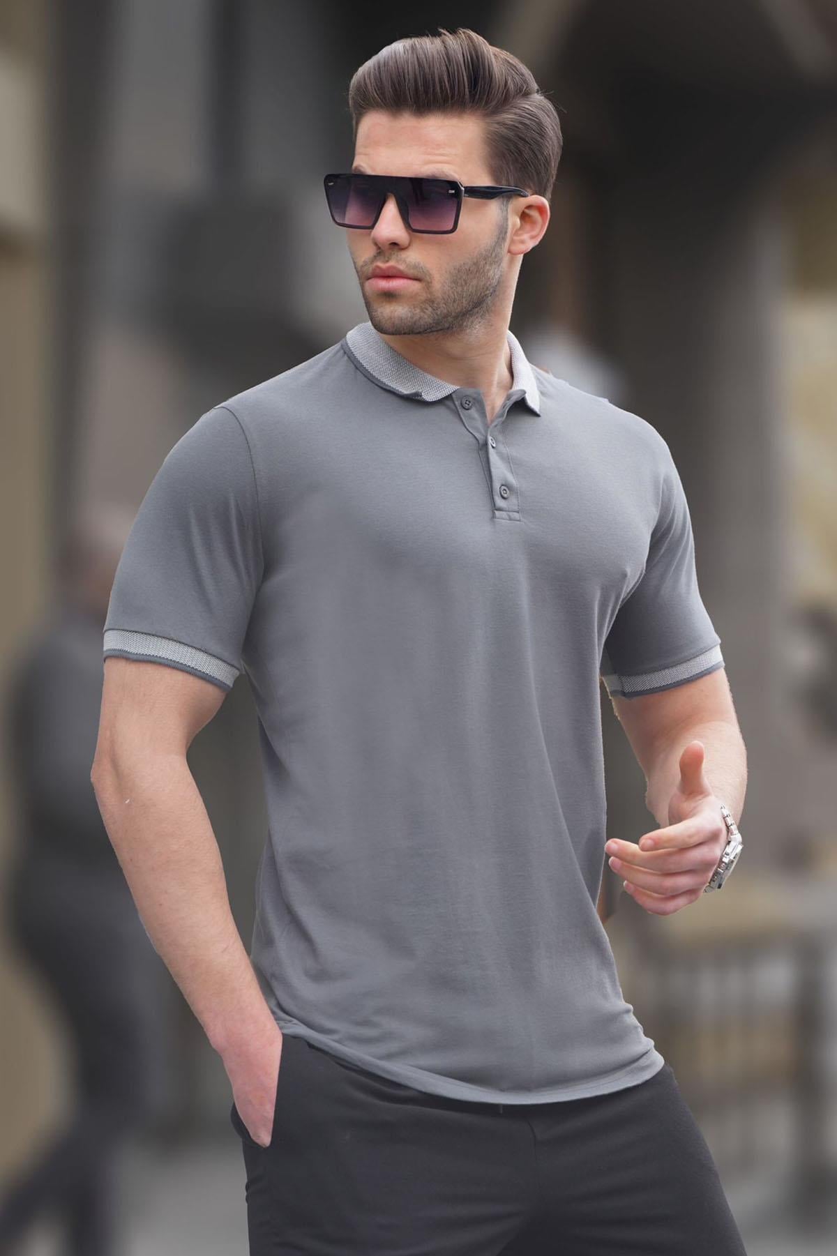 Füme Regular Fit Erkek Polo Yaka Tişört 6105