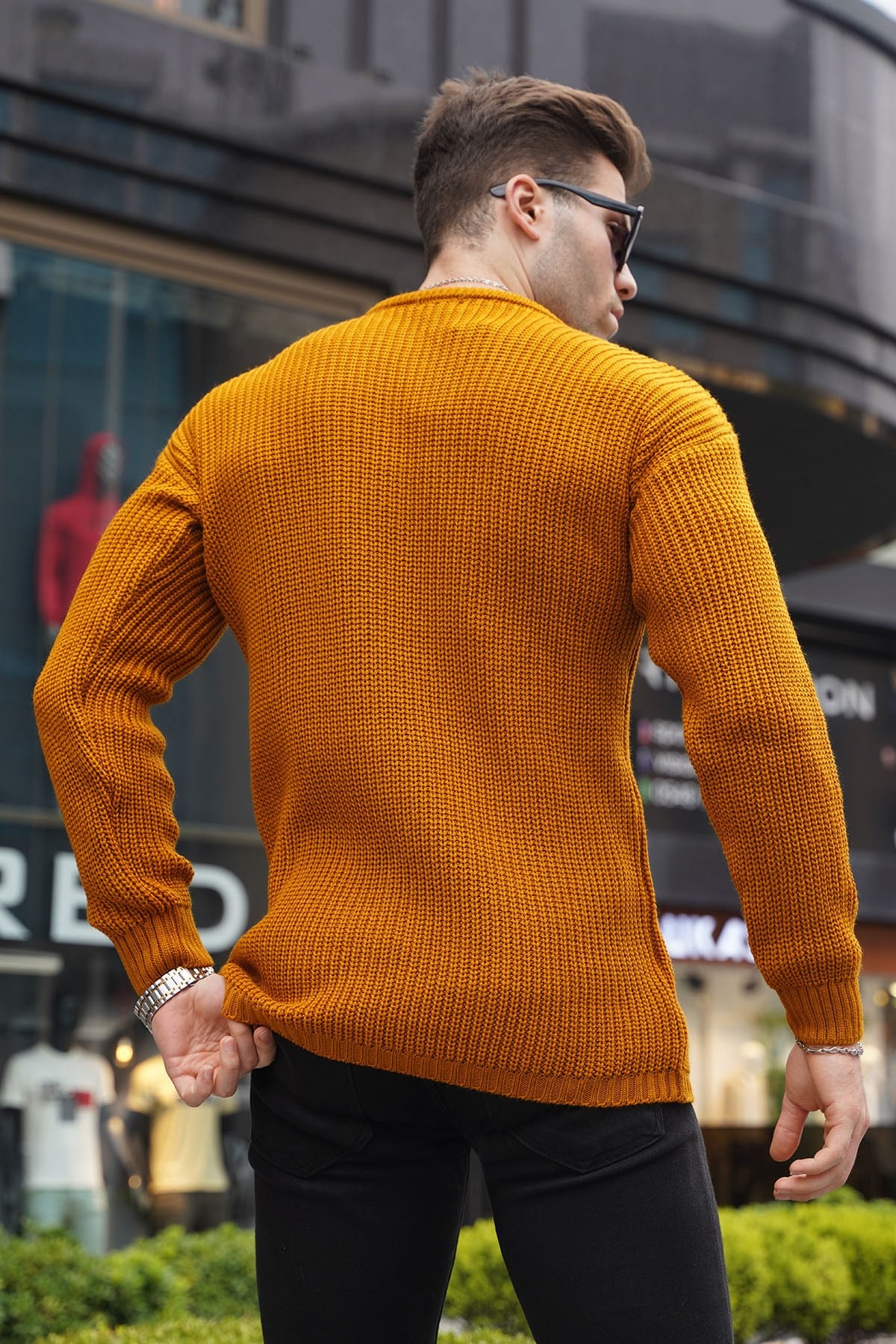 Hardal Basic Triko Erkek Kazak 5990