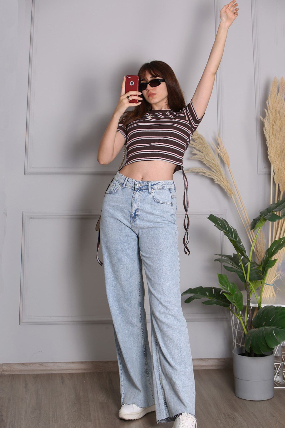 Mad Girls Açık  Mavi Jean Mg1037