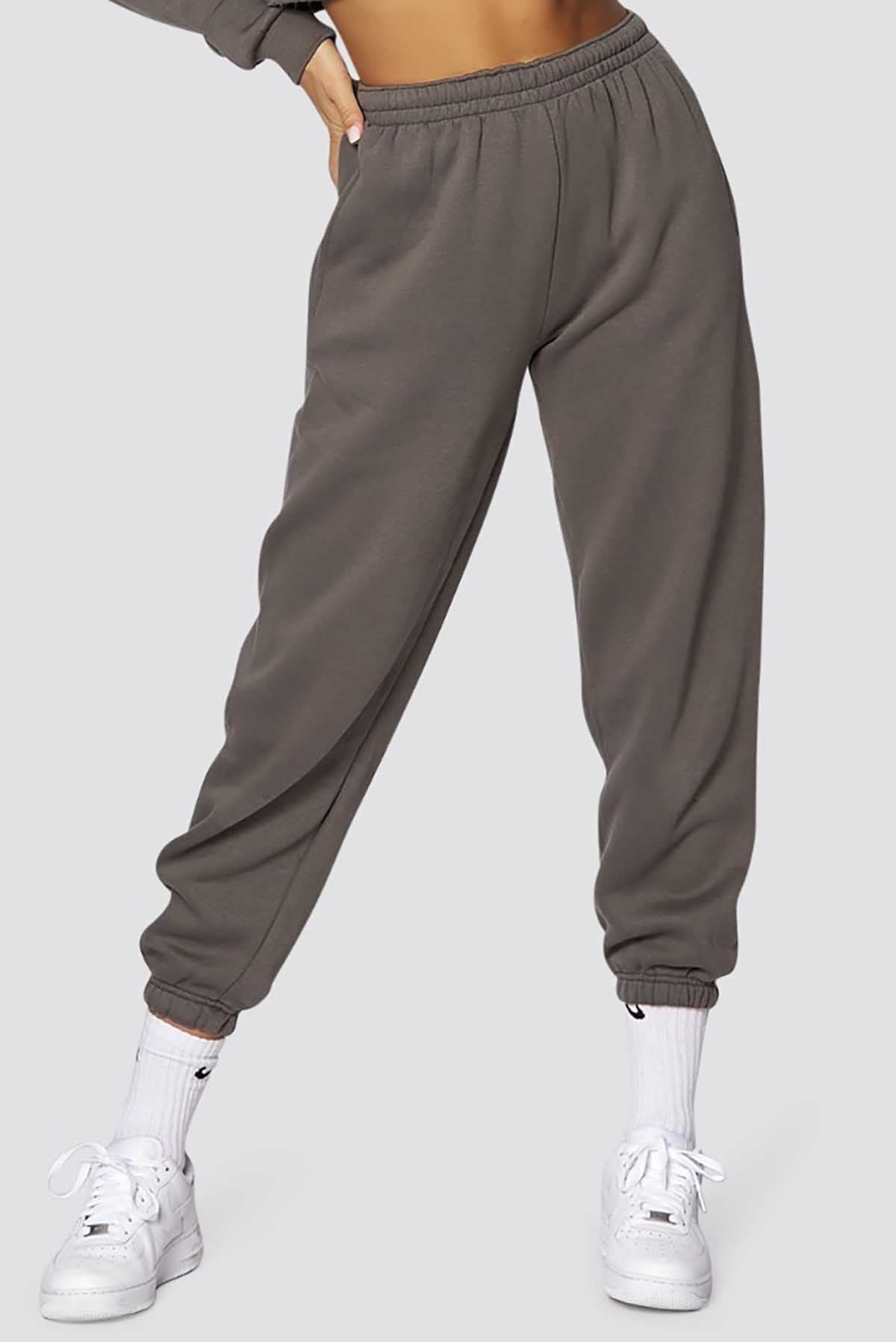 Mad Girls Anthracite Basic Women Sweatpants MG771