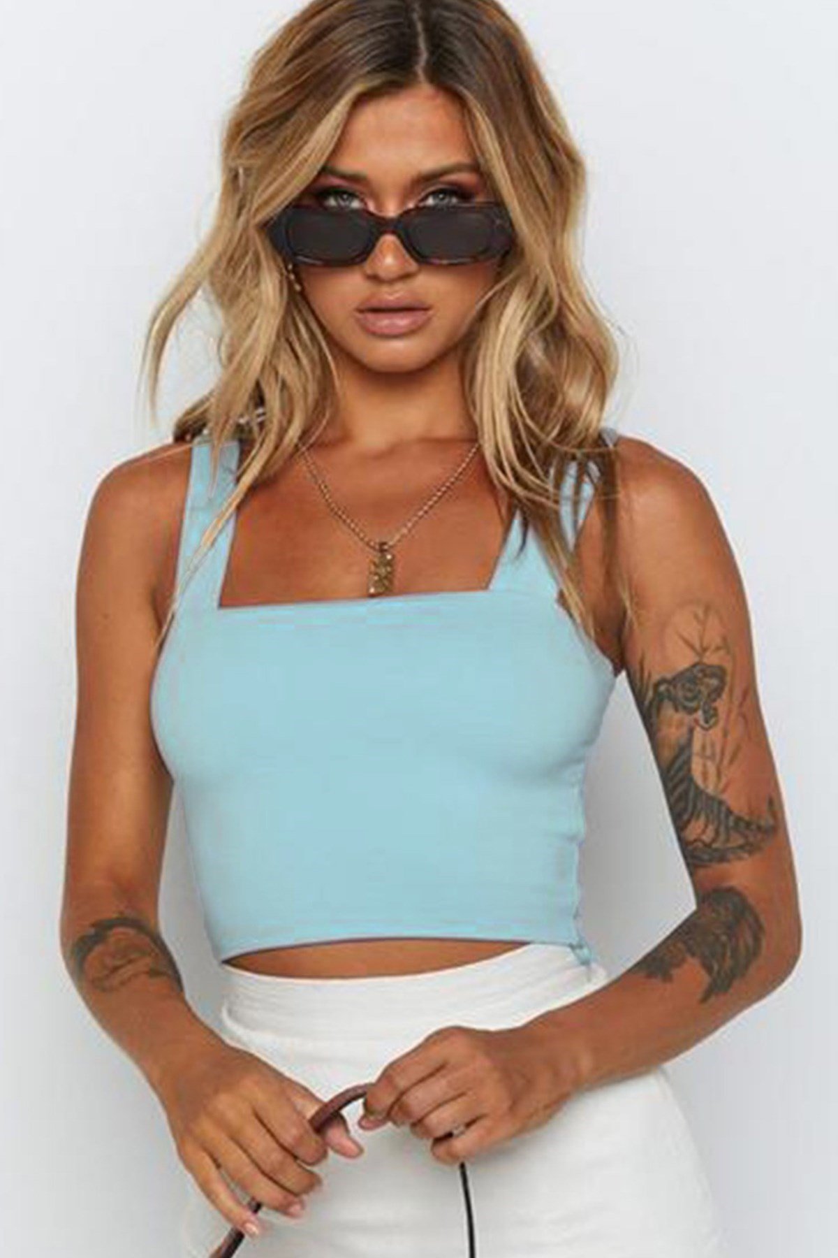 Mad Girls Bebe Mavisi Crop MG1010