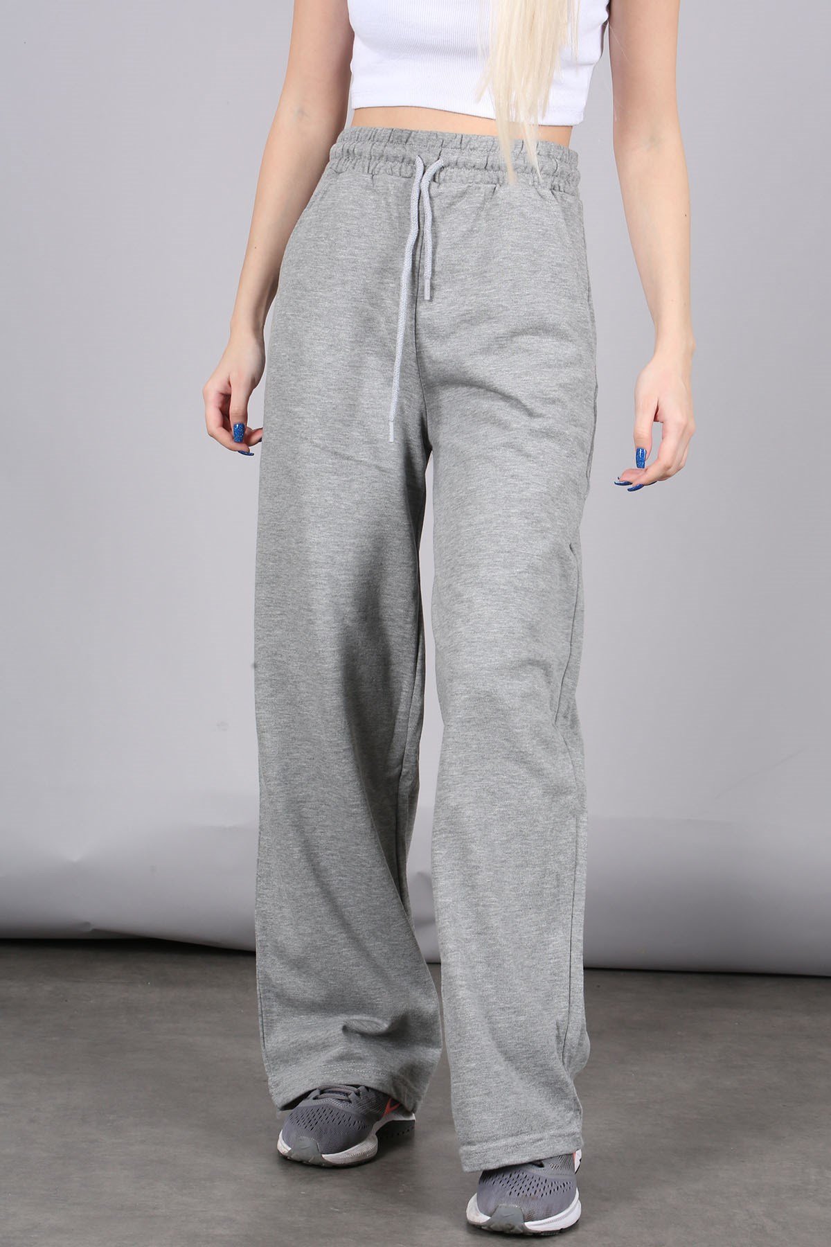 Mad Girls Gray Sweatpants MG832