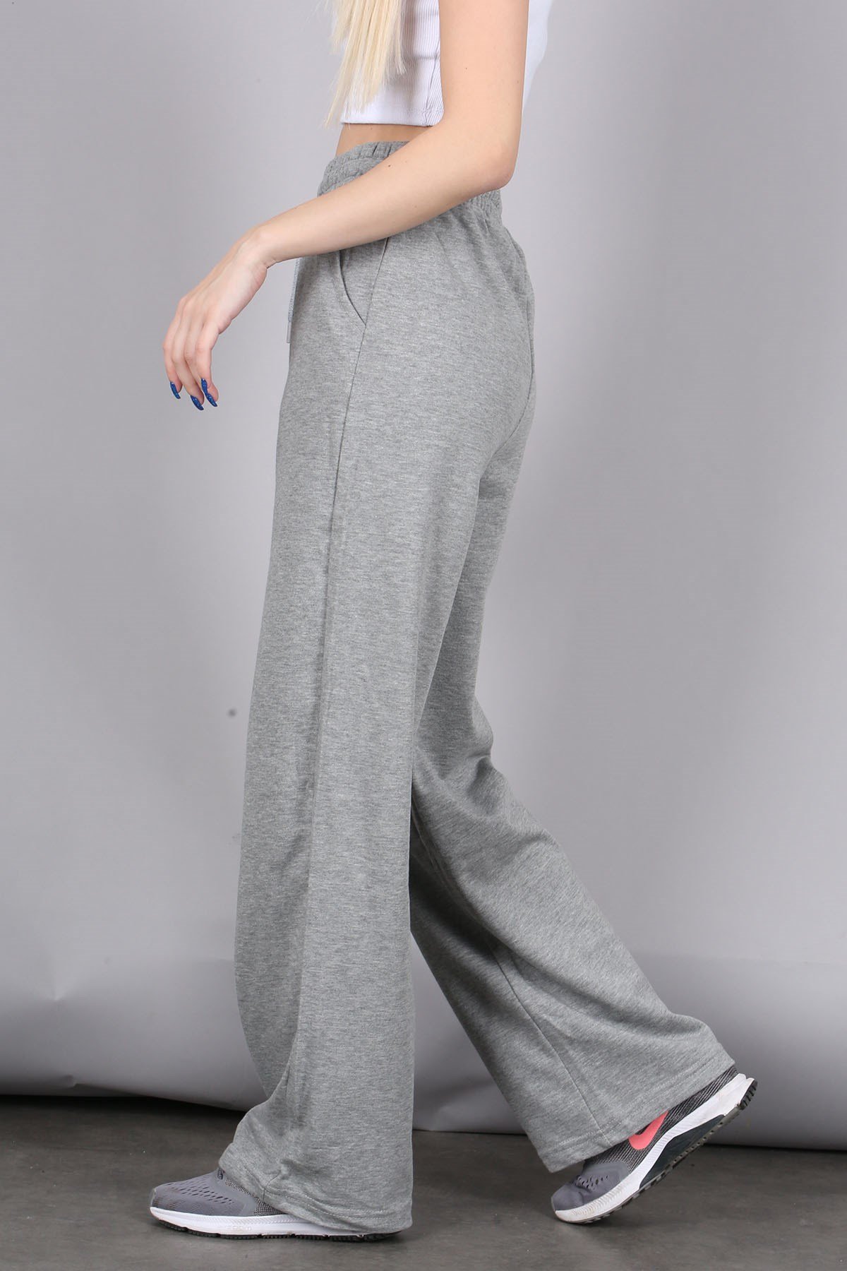 Mad Girls Gray Sweatpants MG832