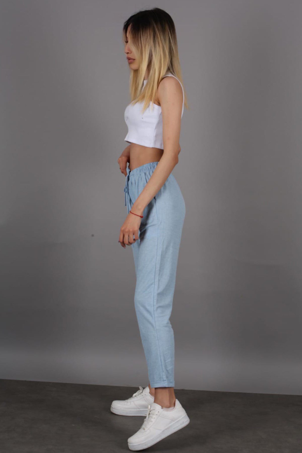 Mad Girls Blue Trousers Mg1098