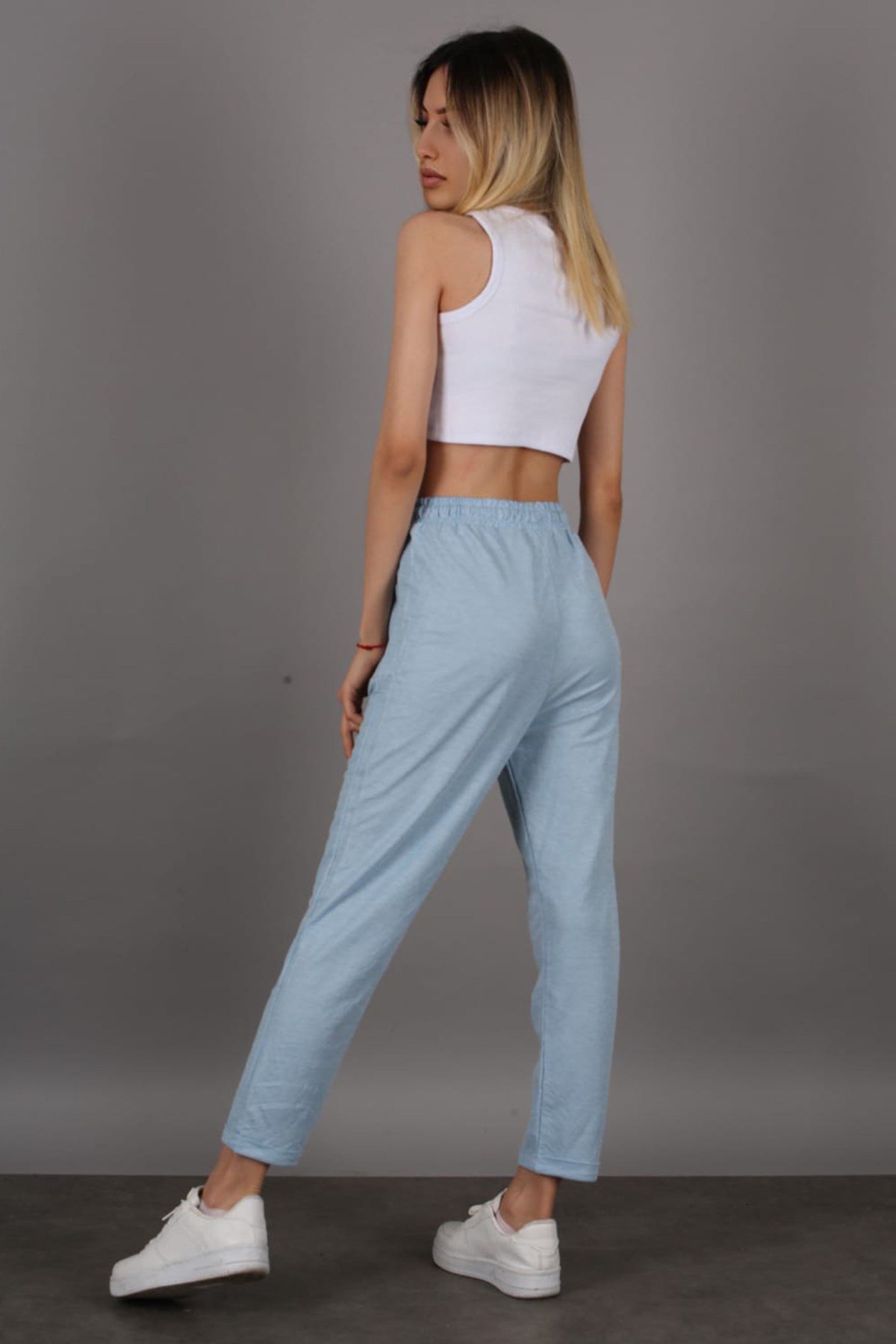 Mad Girls Blue Trousers Mg1098