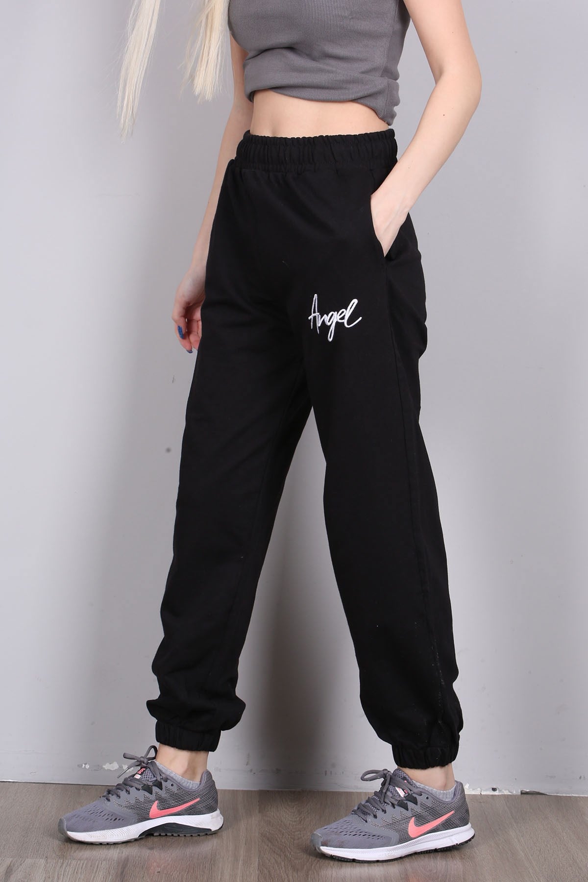 Mad Girls Siyah Eşofman MG817