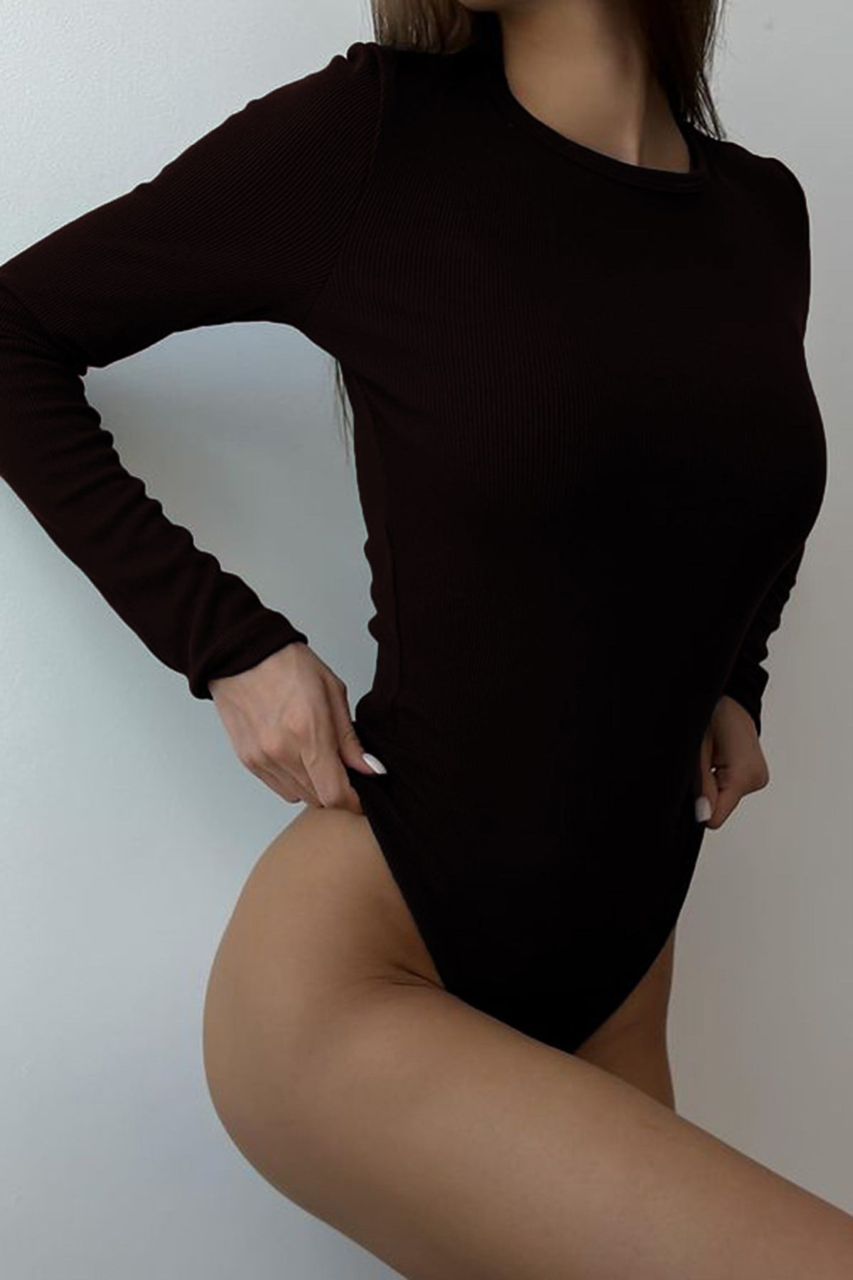 Mad Girls Siyah Fitilli Bodysuit MG1292