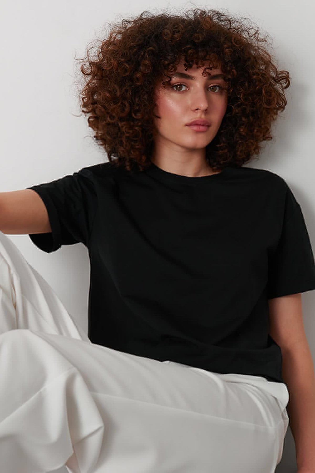 Mad Girls Siyah Tişört MG1351