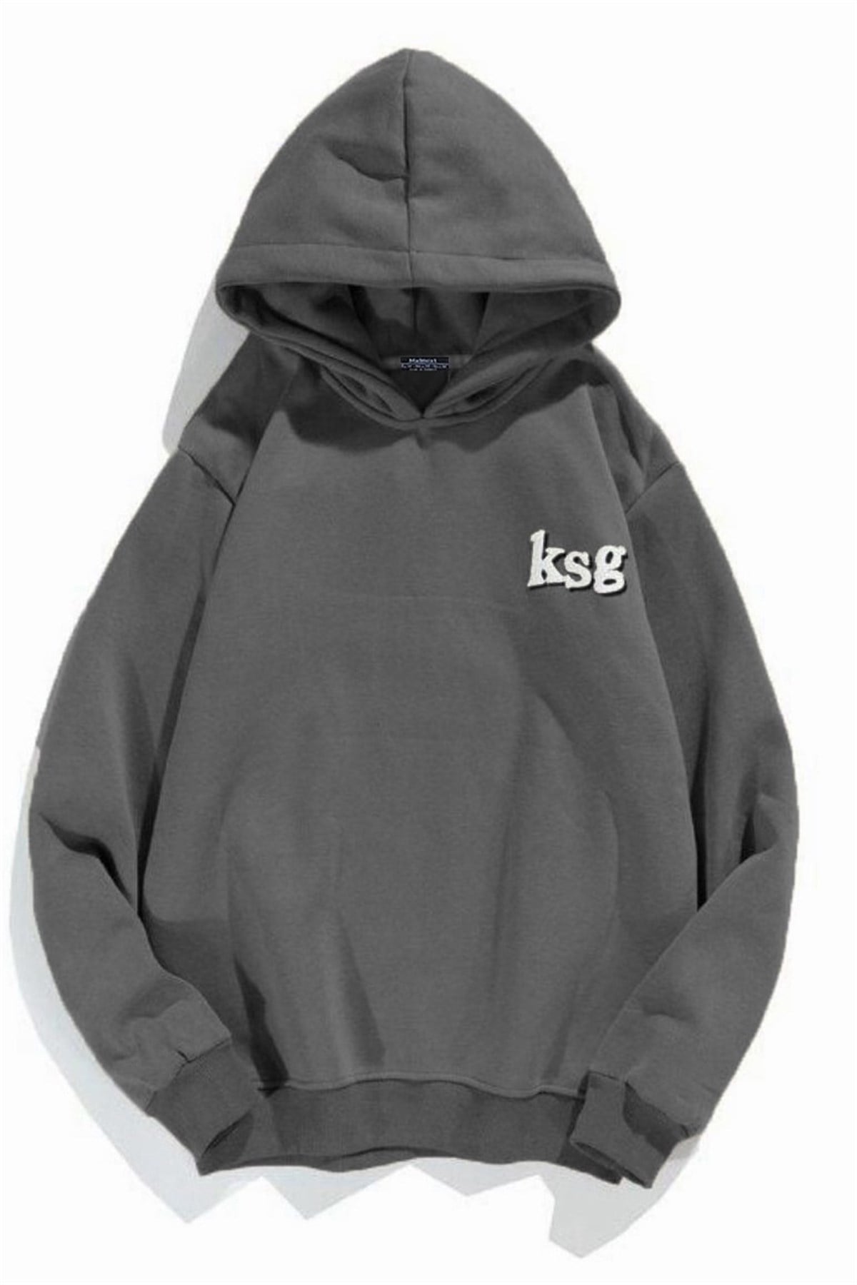 Madmext Füme  Oversize Erkek Sweatshirt 5337