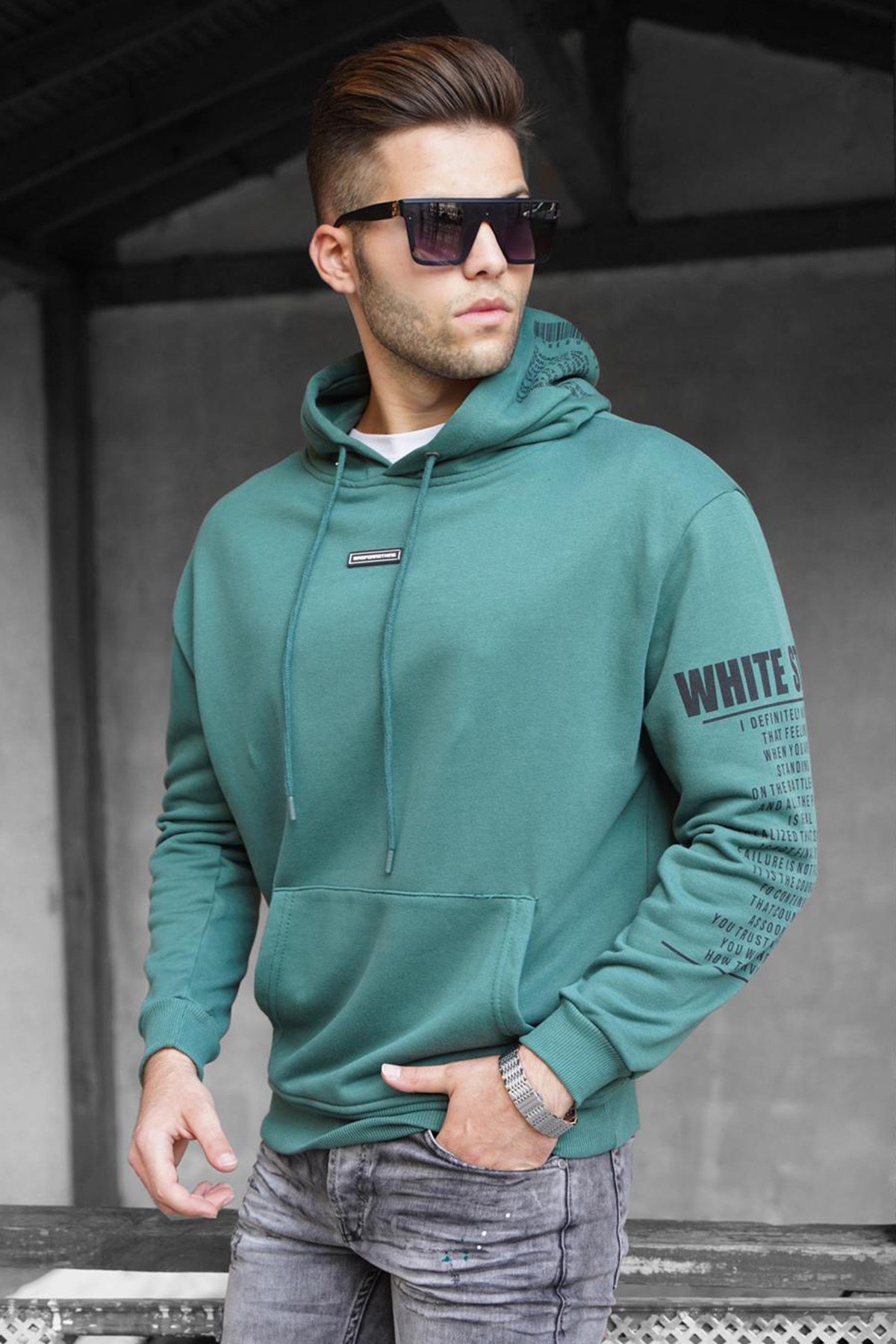 Madmext Füme Erkek Sweatshirt 5332
