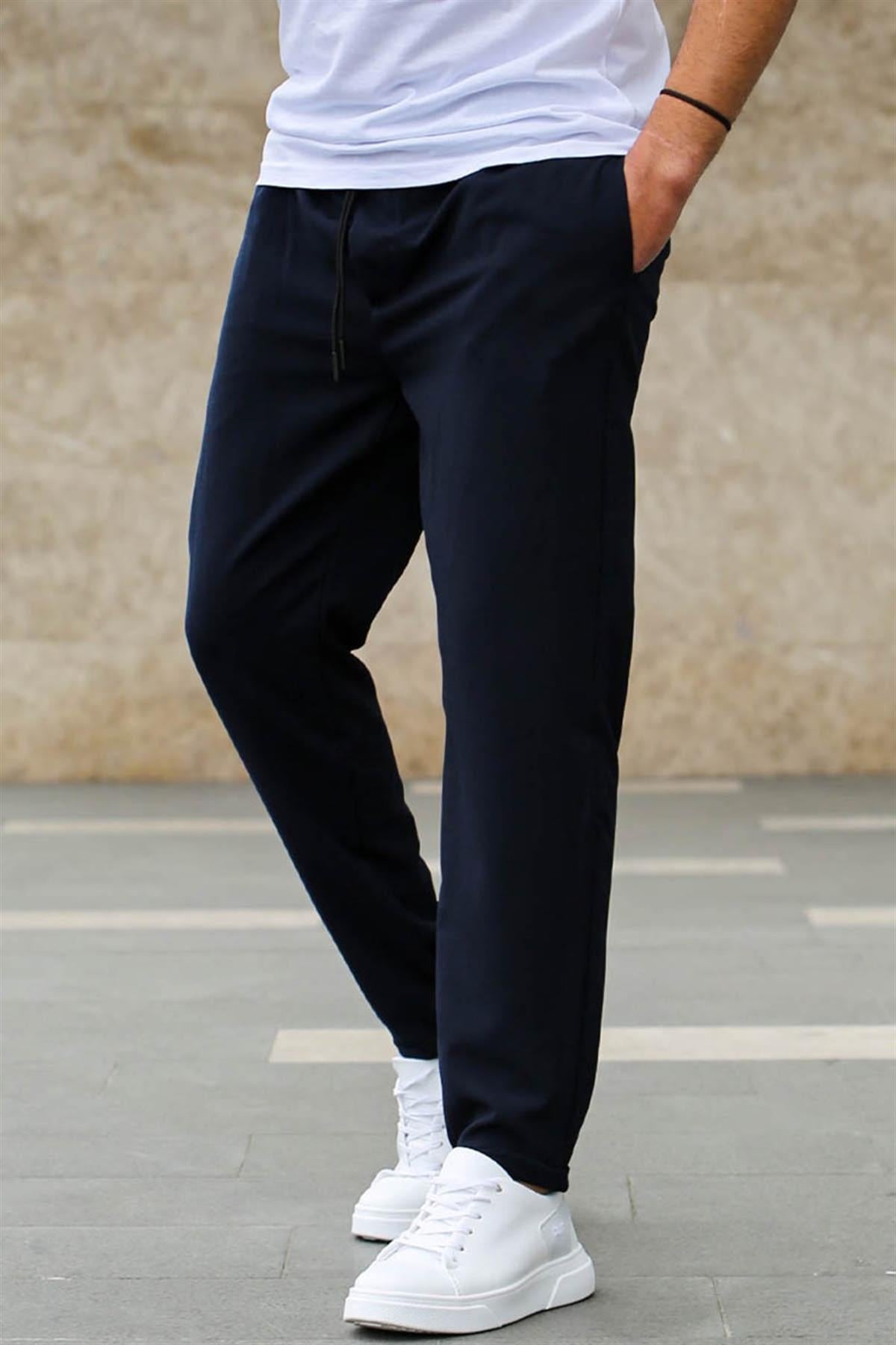 Madmext Lacivert Jogger Pantolon 4242