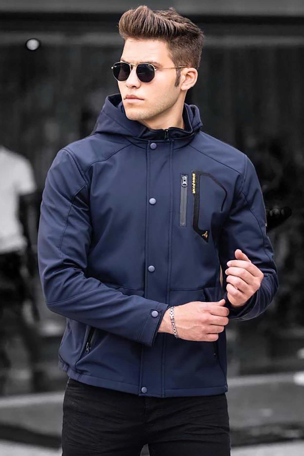 Madmext Waterproof and Windproof Men Raincoat 9410