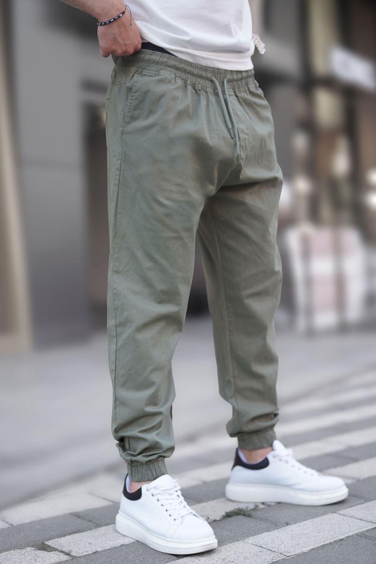 Mint Yeşili Relaxed Jogger Pantolon 6853