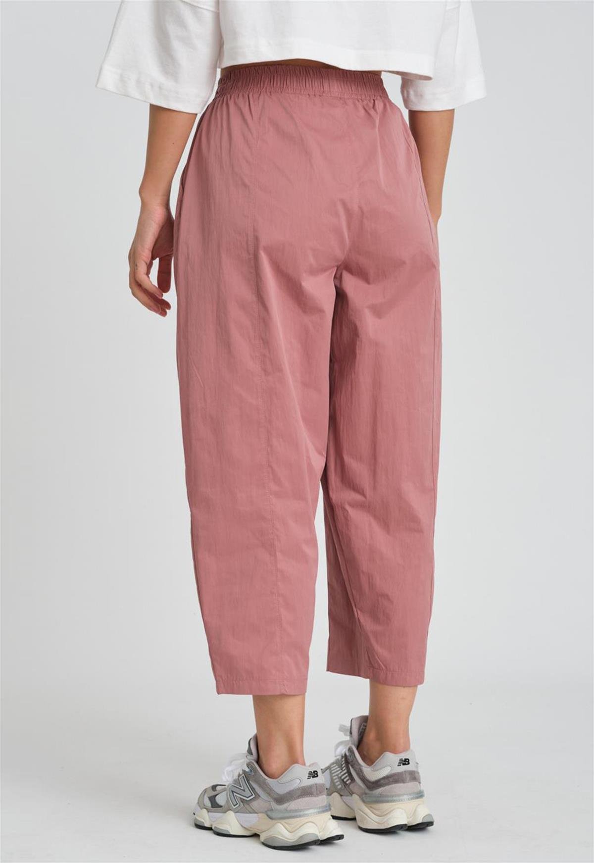 Pembe Beli Lastikli Balon Pantolon MG1833