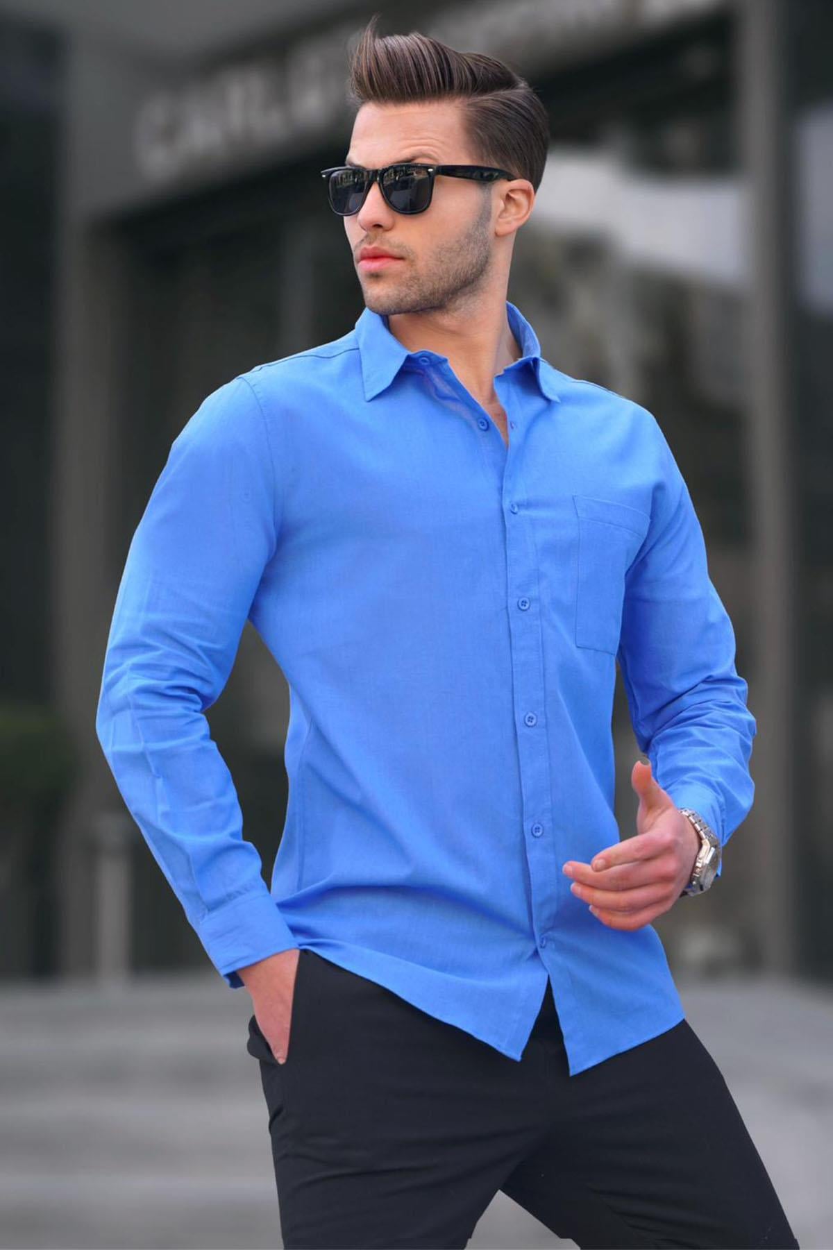 Saks Regular Fit Erkek Gömlek 5592