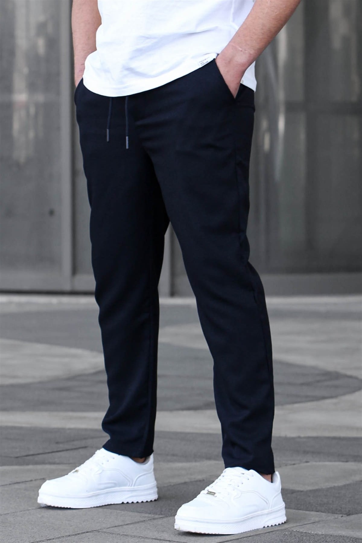 Black Regular Fit Jogger Trousers 5481