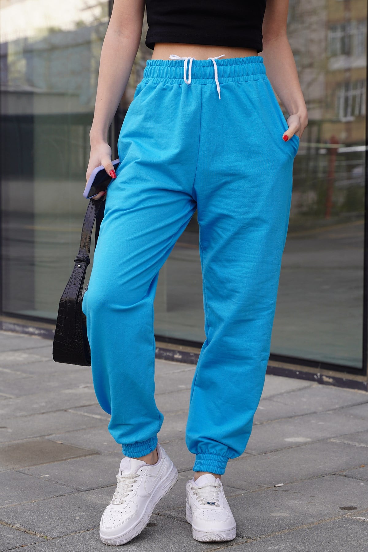 Turkuaz Comfort Fit Basic Eşofman Altı MG1635