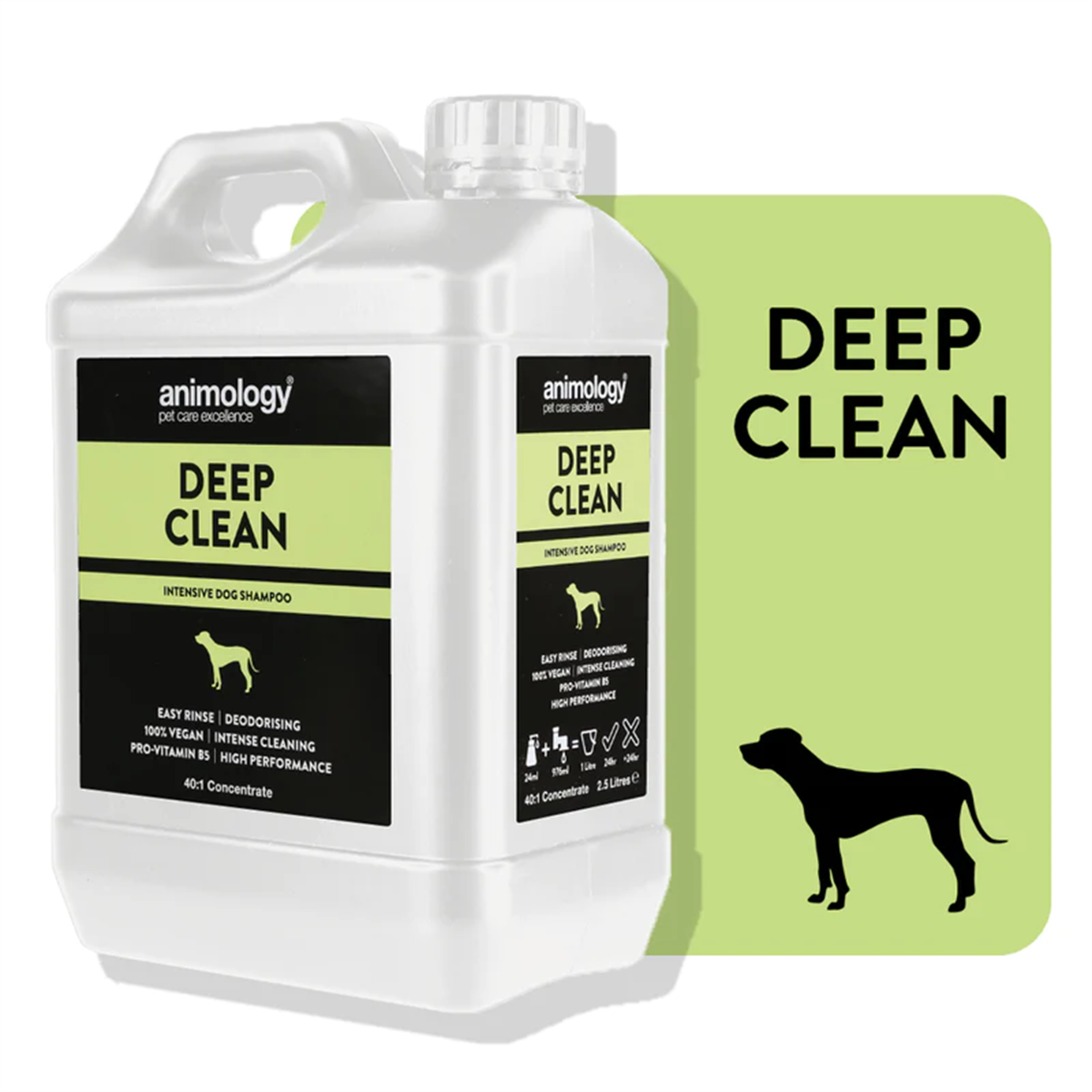 Animology Deep Clean Shampoo Derin Temizleyici 40:1  Konsantre Köpek Şampuanı 2.5 Lt - ADCPRO25