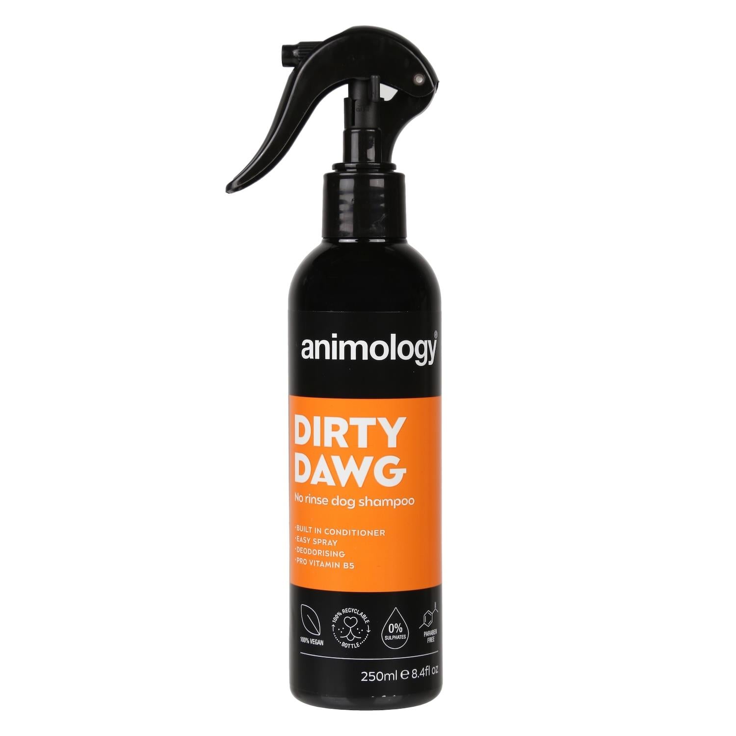 Animology Dirty Dawg No Rinse Shampoo Durulamasız Köpek Şampuanı 250  ML - ADD250