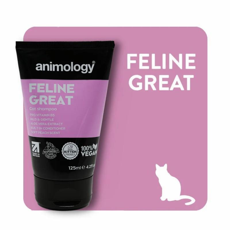 Animology Flea & Tick Cat Shampoo 125 ml. - ANI001-FG-00013