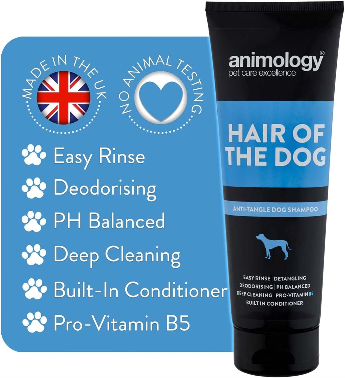 Animology Hair Of The Dog Shampoo Uzun Tüylü Köpek Şampuanı 250  ML - AHD250